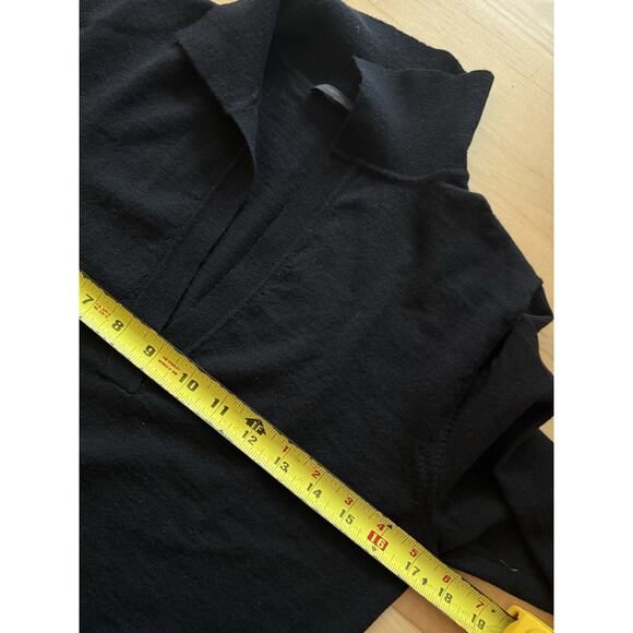 narcisco rodriguez Wool Blend V Neck Collared Polo Sweater US 8 - Picture 5 of 5